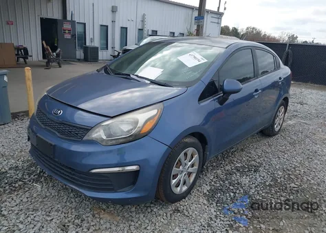 2016 Kia Rio Lx from USA, damaged, VIN KNADM4A37G6647781